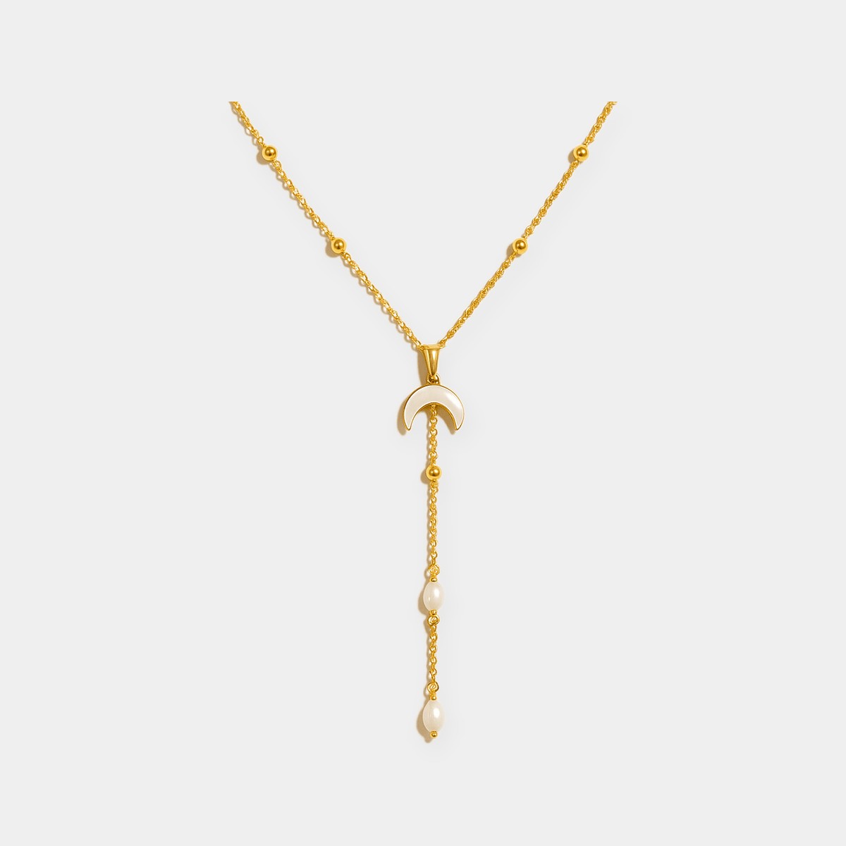 Jellyfish Lariat Necklace