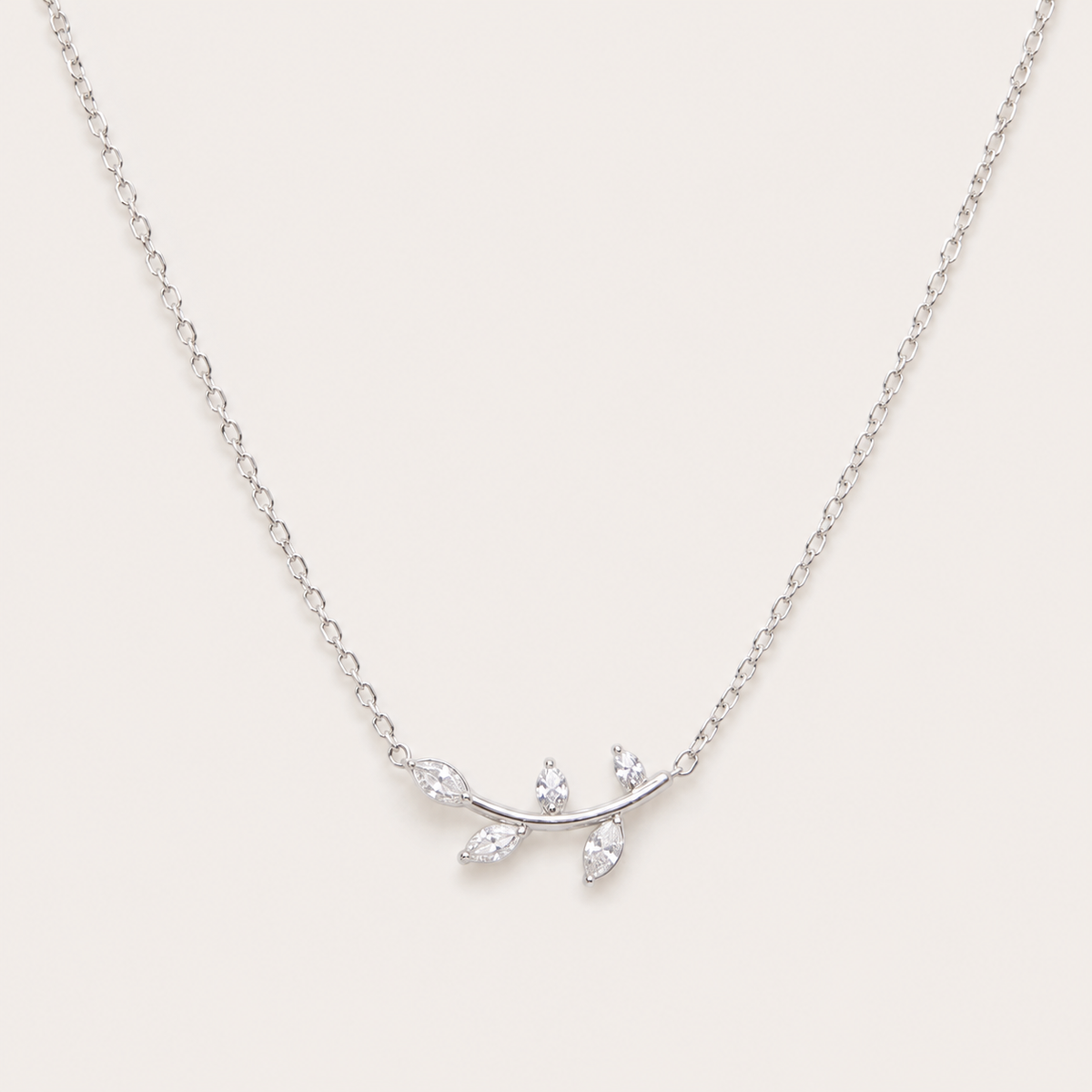 Valencia Necklace in silver