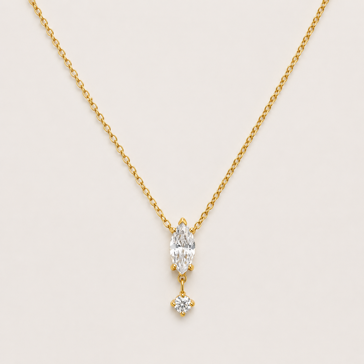 Moana Breeze Necklace in gold