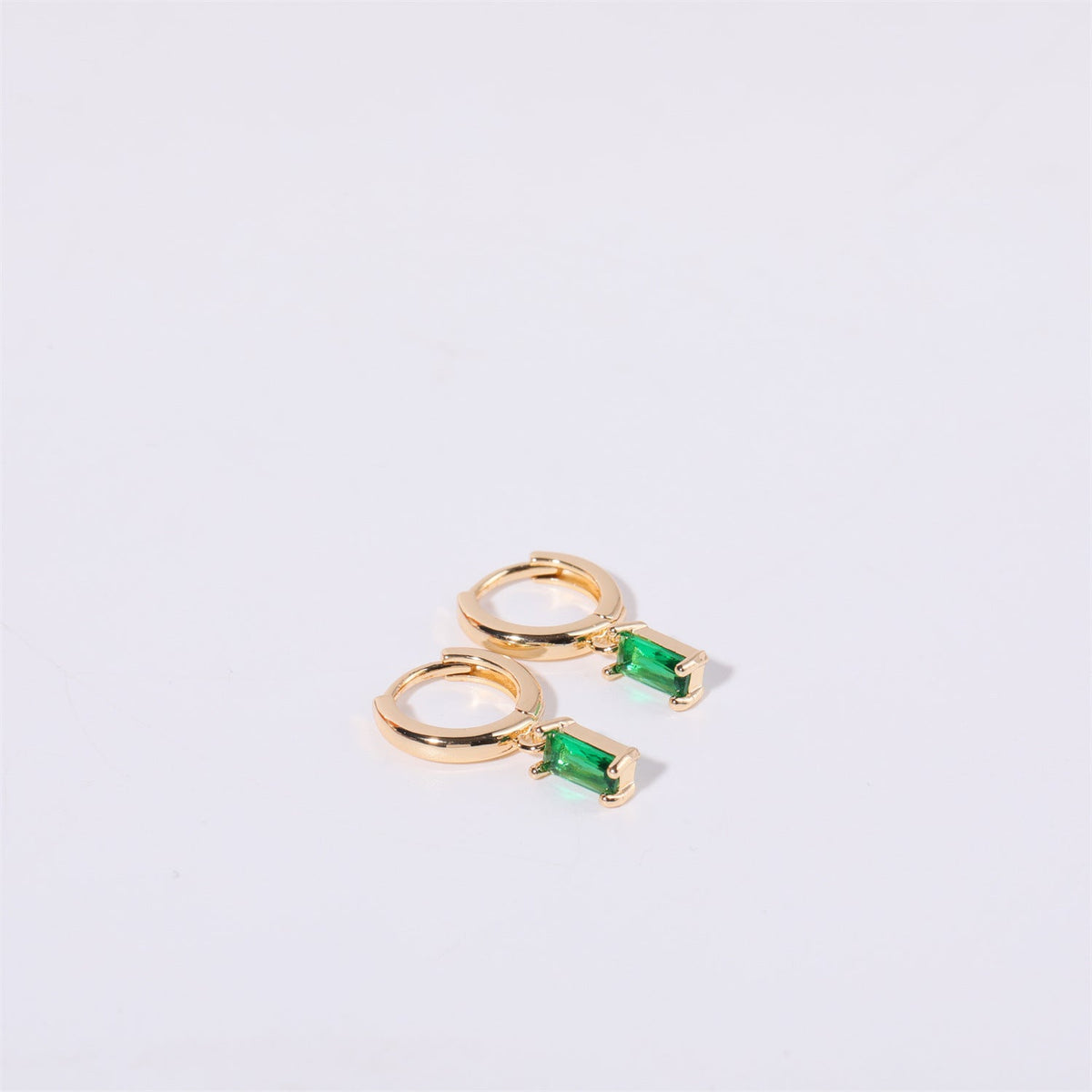Bella Birthstone Huggies Earrings