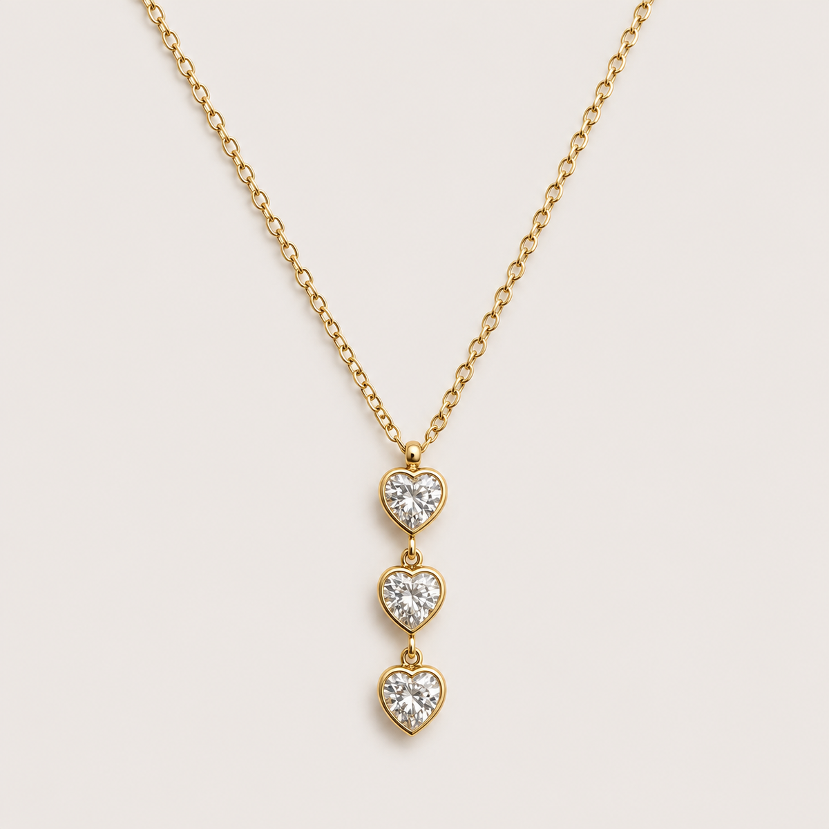 Tiare Necklace in gold