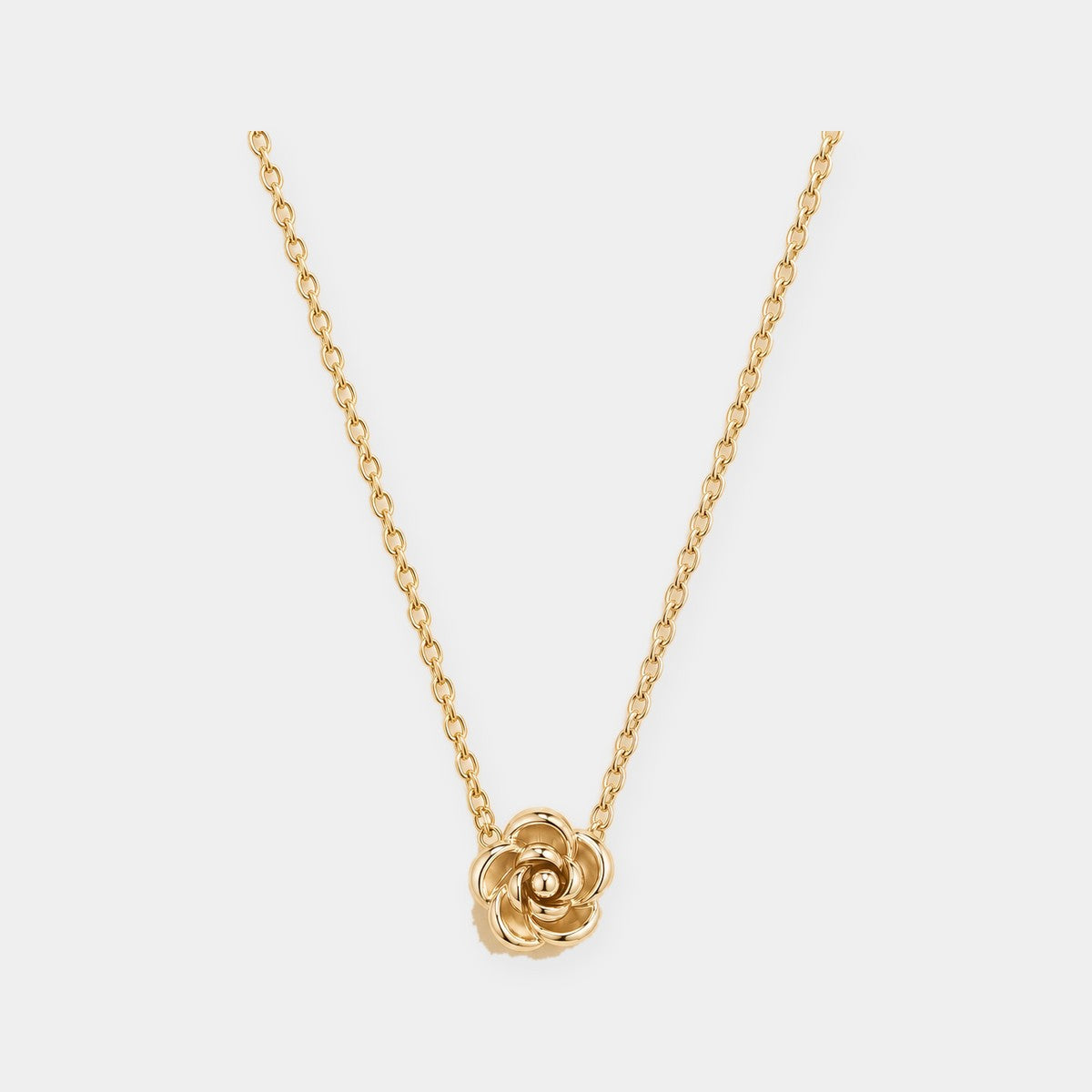Plumaria Necklace in gold