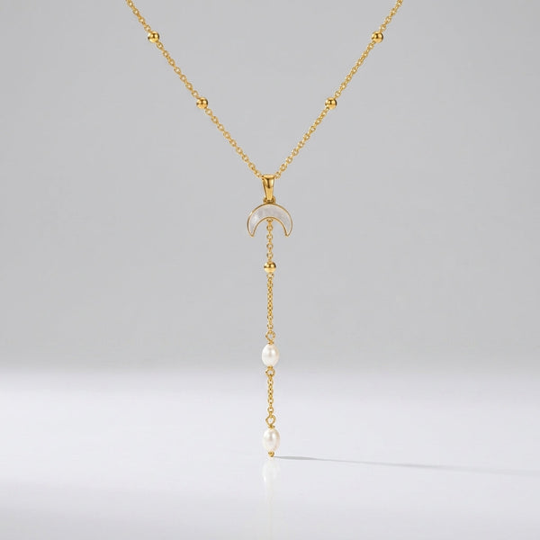 Jellyfish Lariat Necklace