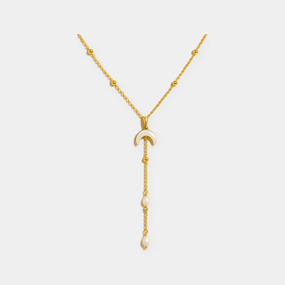 Jellyfish Lariat Necklace