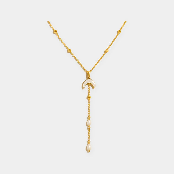 Jellyfish Lariat Necklace