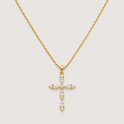 Anguilla Necklace in gold