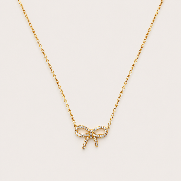 Elba Bow Necklace