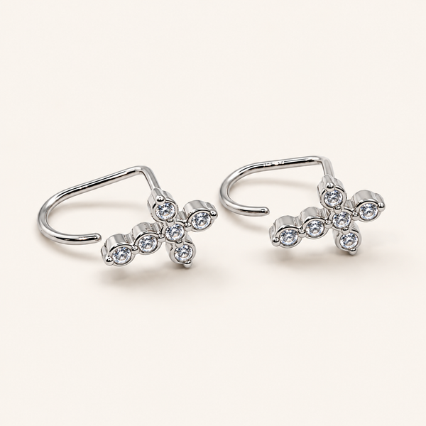 Cross Comfort Earrings