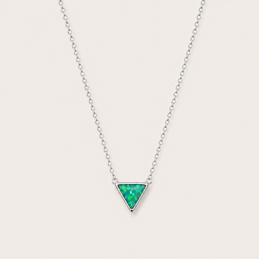 Fuji Necklace in silver