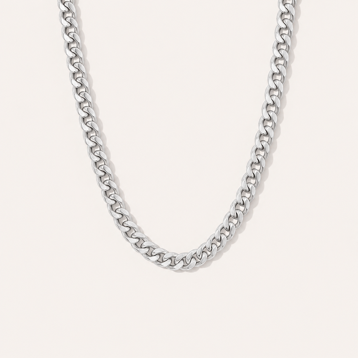 Havana Link Necklace in silver