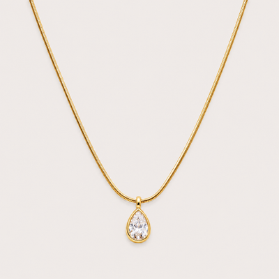 Island Glow Necklace in gold