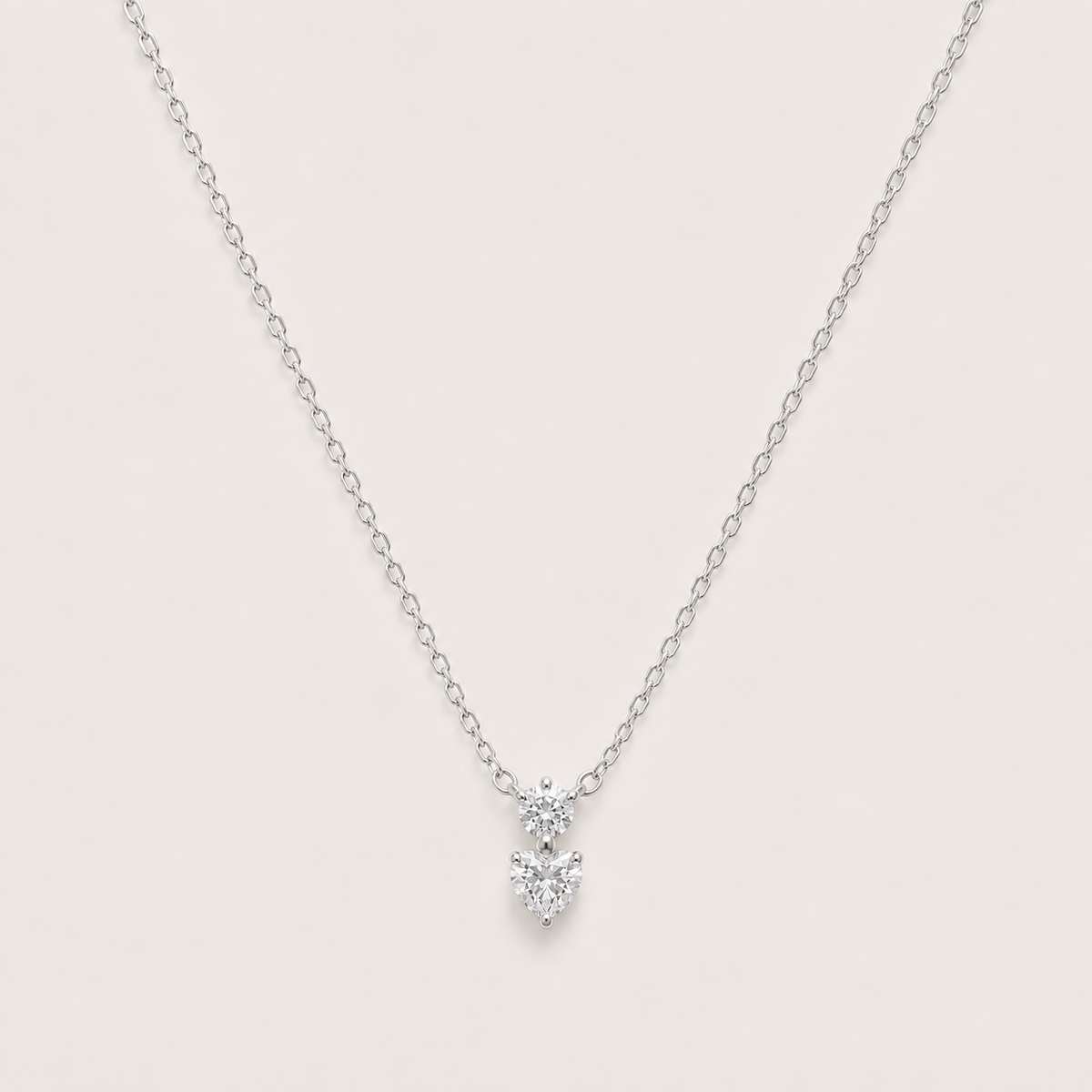 Maelle Necklace in silver