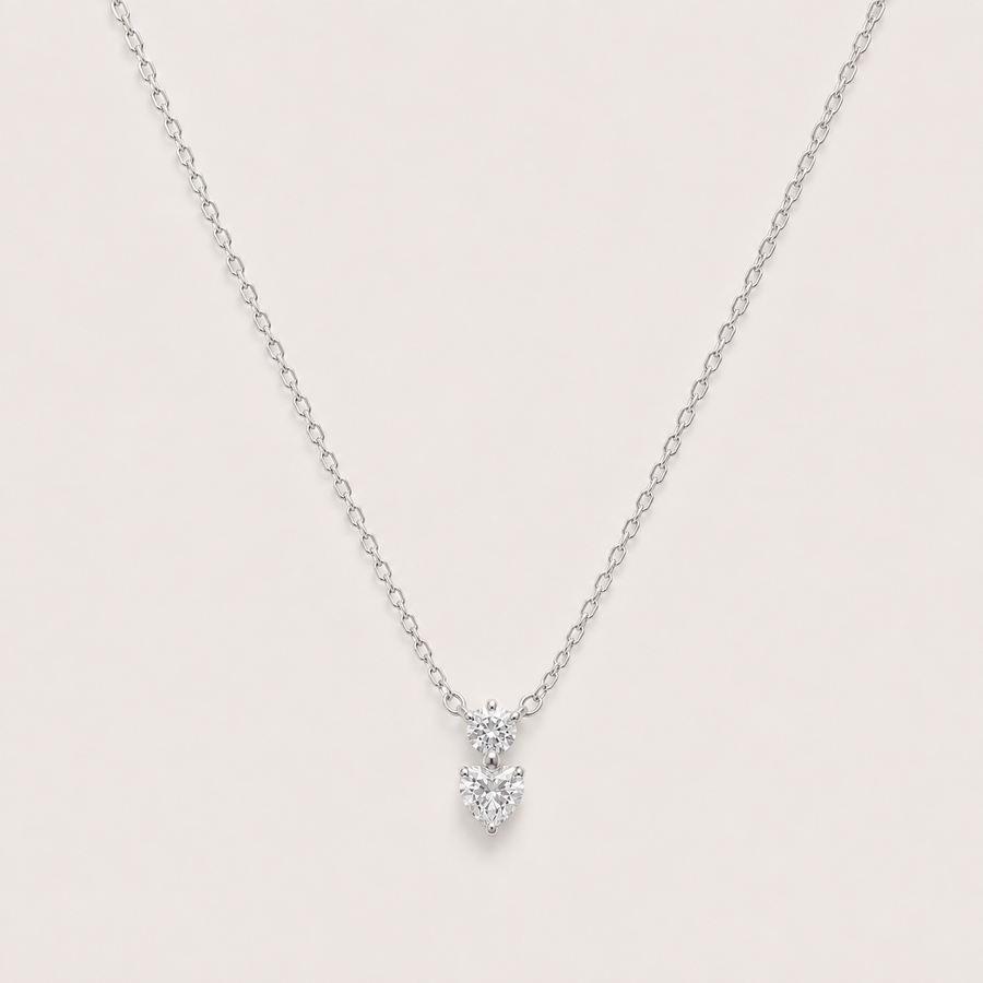 Maelle Necklace in silver