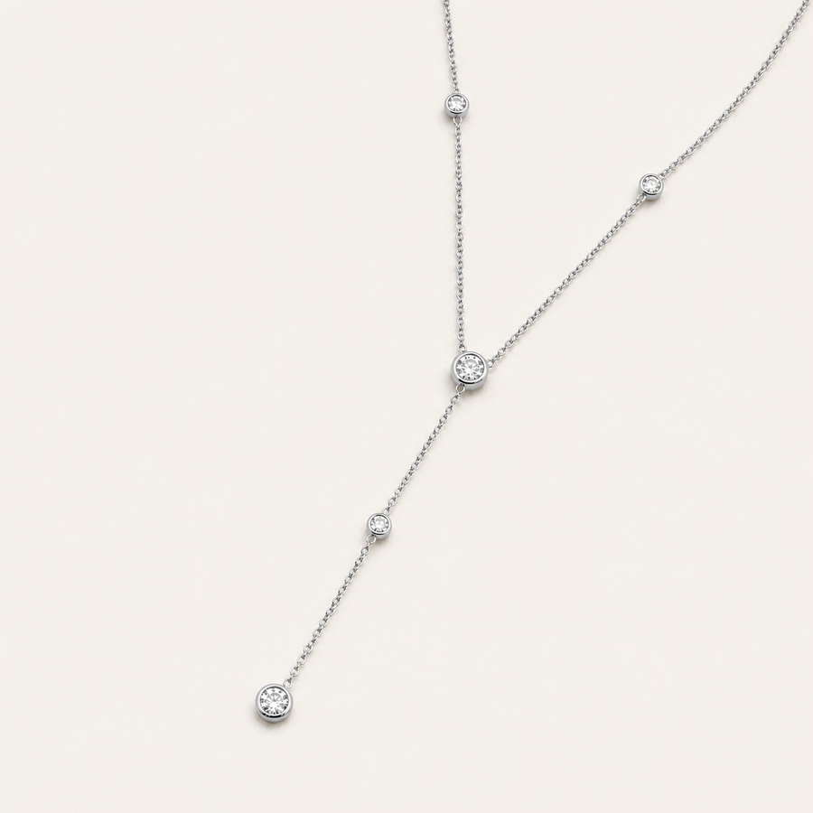 Milky Way Necklace in silver