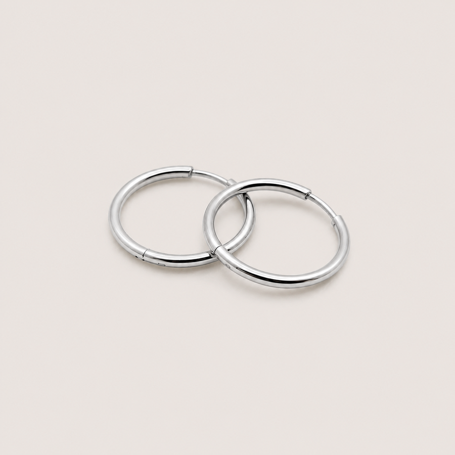 Monaco Earrings in silver