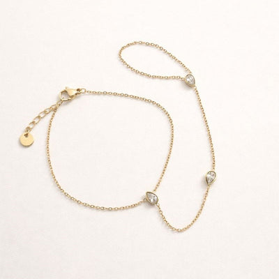 Ocean Mist Handchain in gold