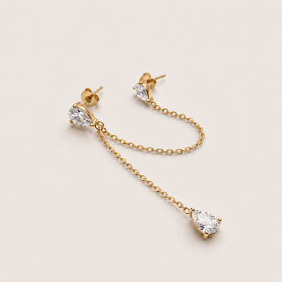 Roselle Diamond Studs in gold