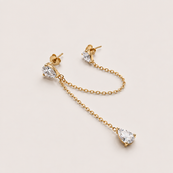 Roselle Diamond Studs