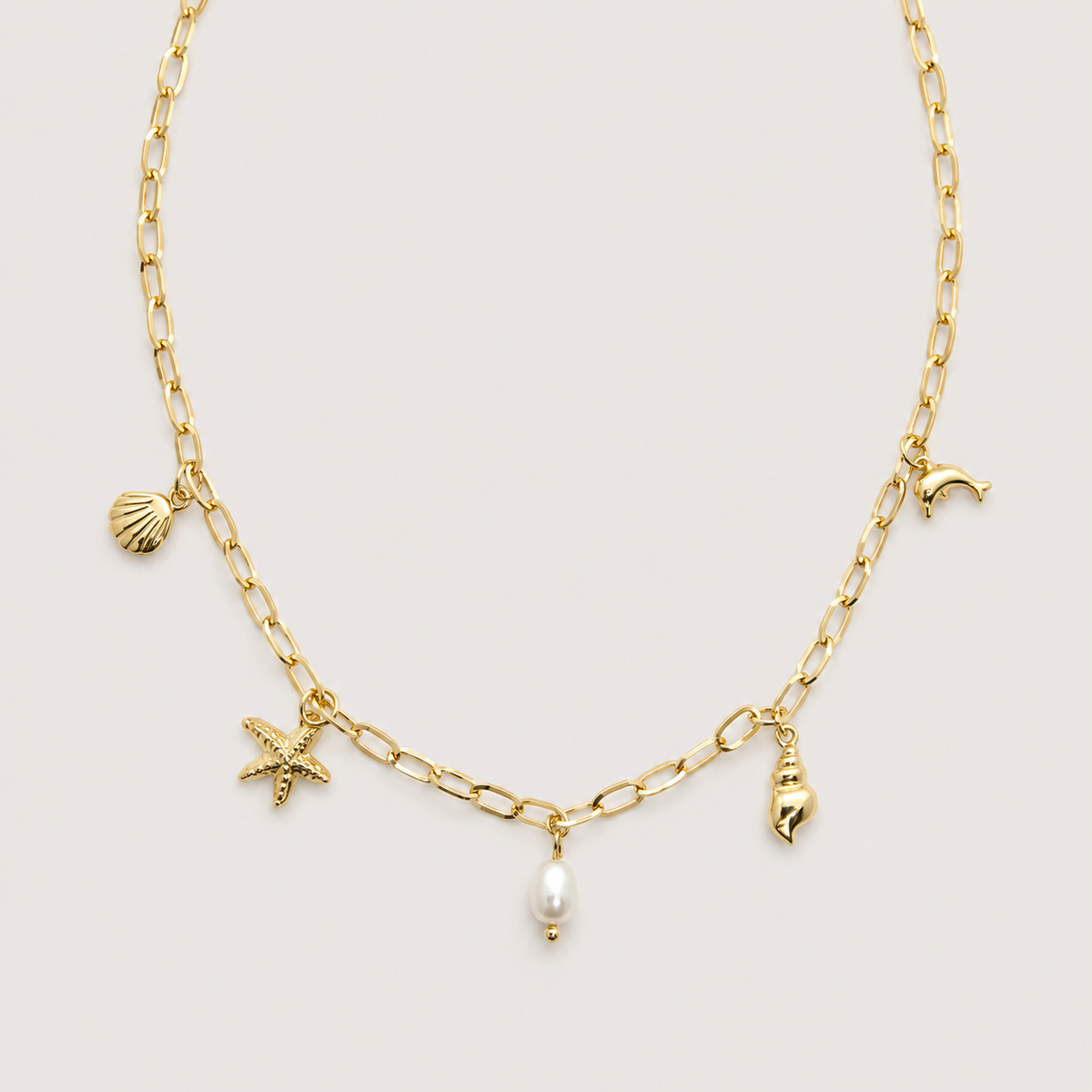 Sandy Cove Necklace in gold