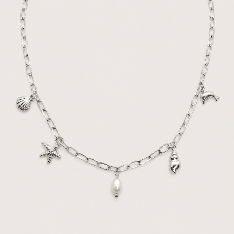 Sandy Cove Necklace in silver