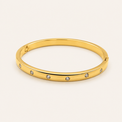 Seraphine Bangle in gold