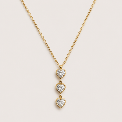 Tiare Necklace in gold