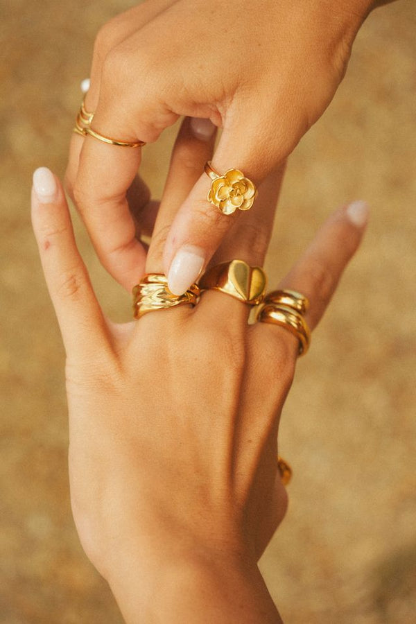 Pua Kala Floral Ring