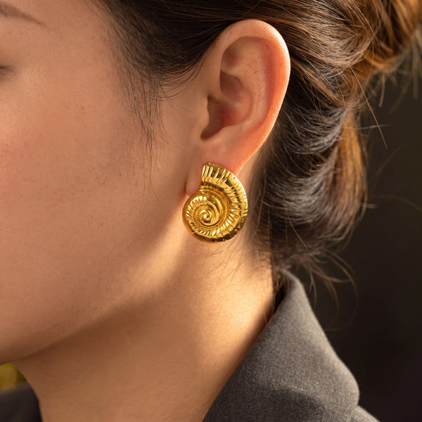 Chunky Shell Earrings