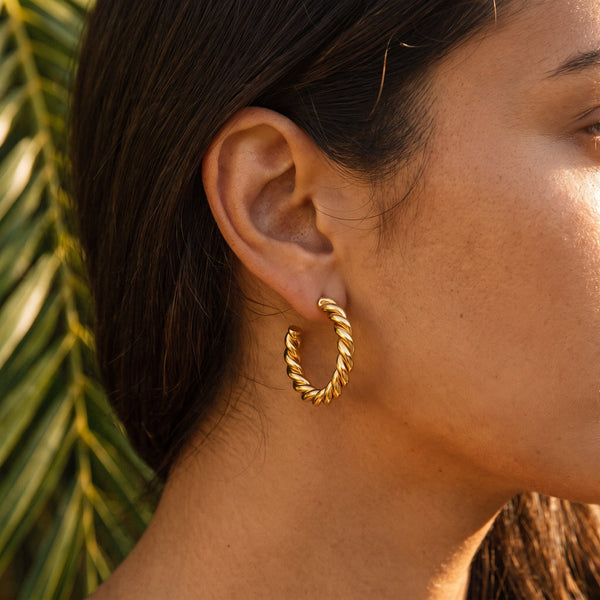 Pastry Hoop Earrings
